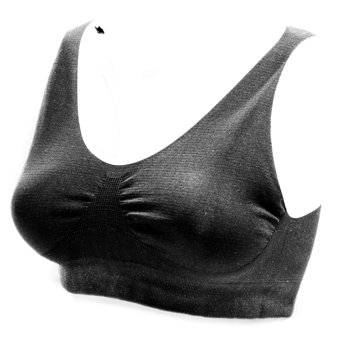 Brassière de sport COMFORT BRA noir, blanc, chair