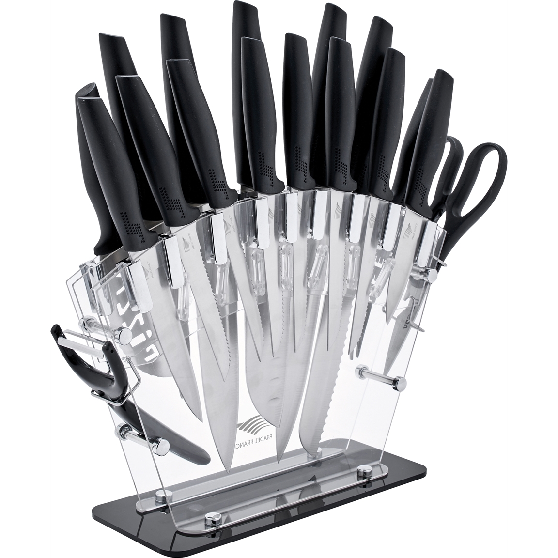Lot De Couteaux De Cuisine Professionnels - Marque Pradel (Fabriqué En France) - Occasion