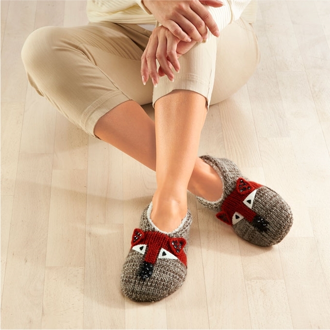 Chaussons dintrieur renard 13 €