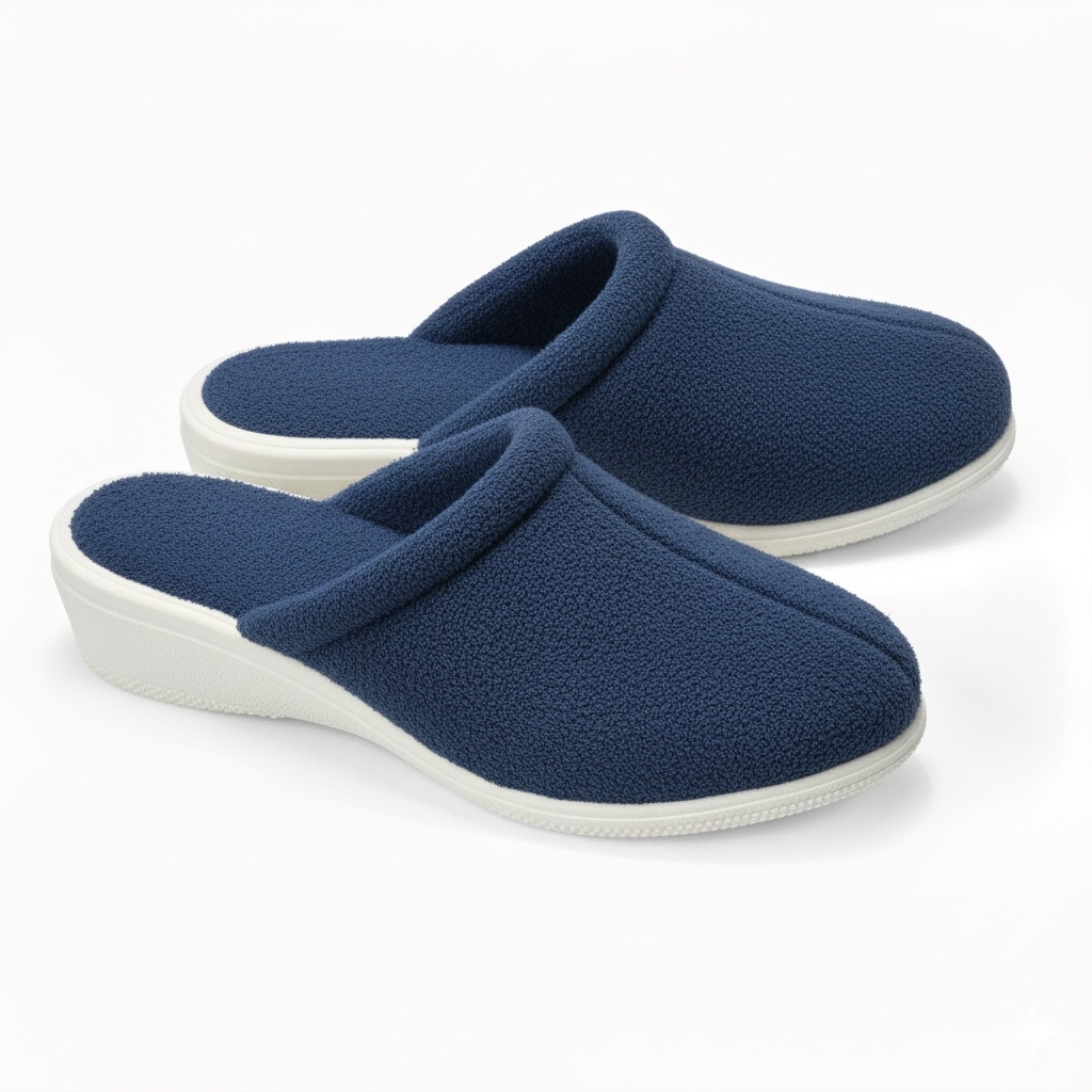 Mules confort Maeva Bleu - taille 36 25 €