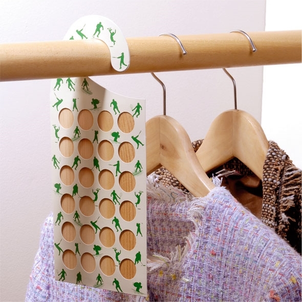3 ou 6 plaquettes bois de cèdre avec crochet — vue 3