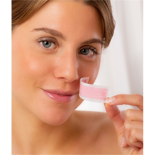 Bandes cire froide visage (40 bandes)
