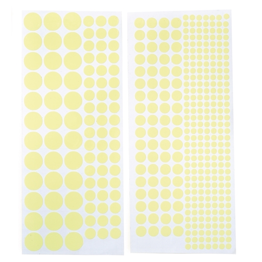 Lot de 407 stickers phosphorescents