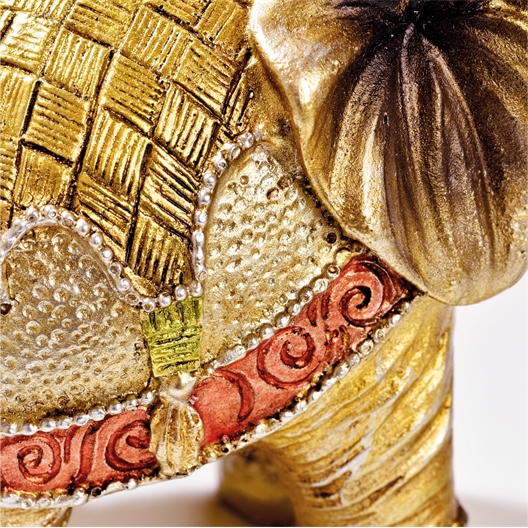 Lot de 2 statuettes éléphants