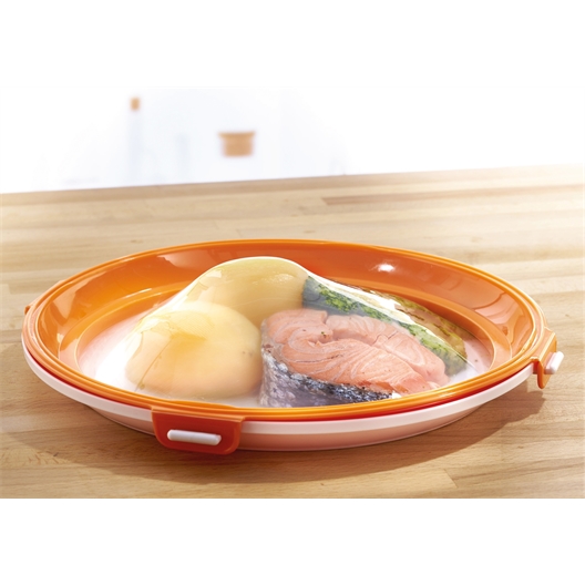 Lot de 2 ou 4 plats de conservation ronds