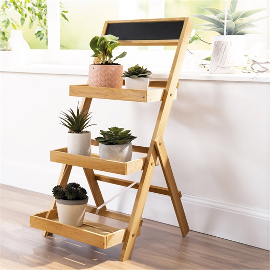 Etagère pour pot de fleurs