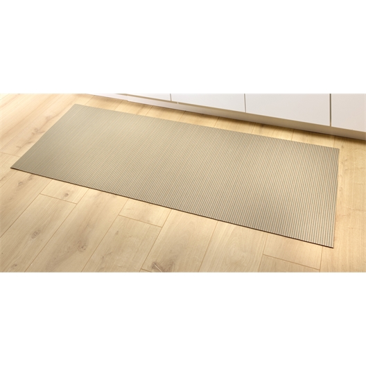 Tapis rayé 52 x 75 cm - Rose