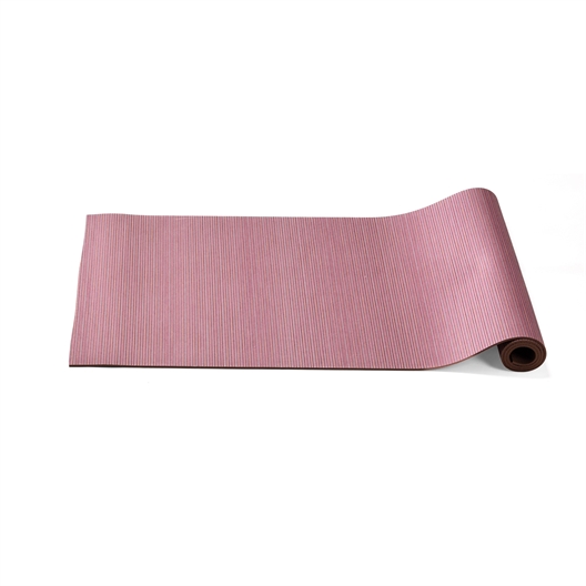 Tapis rayé 52 x 140 cm - Rose