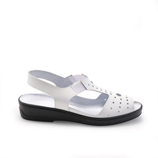 Sandales ajourées Sandra : divers coloris