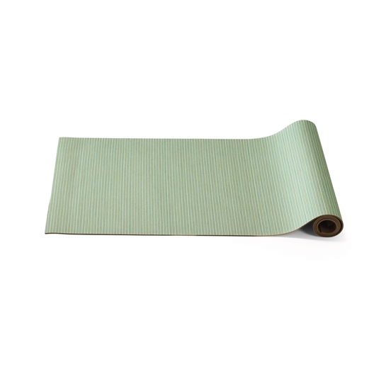 Tapis rayé 52 x 190 cm - Vert