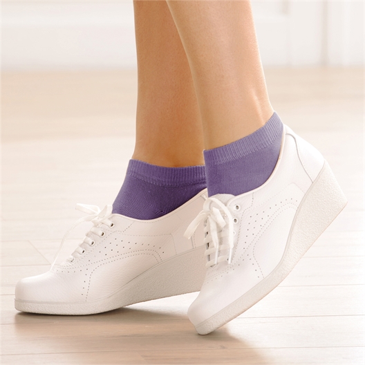 Lot de 4 paires socquettes crochet