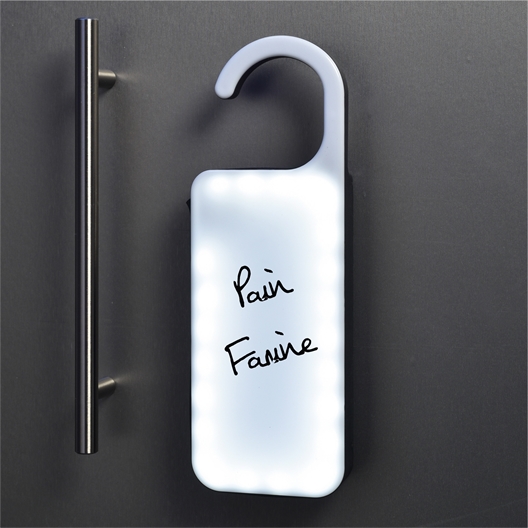 Mémo LED poignée de porte