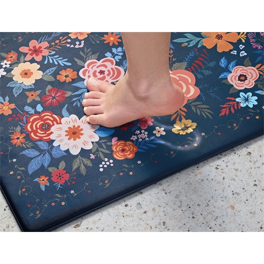 Tapis confort Bleu