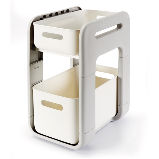 Bloc 2 tiroirs sous évier