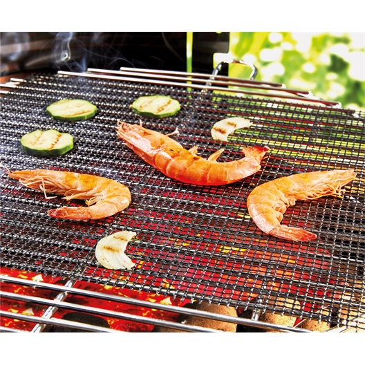 3 filets barbecue anti-adhérents