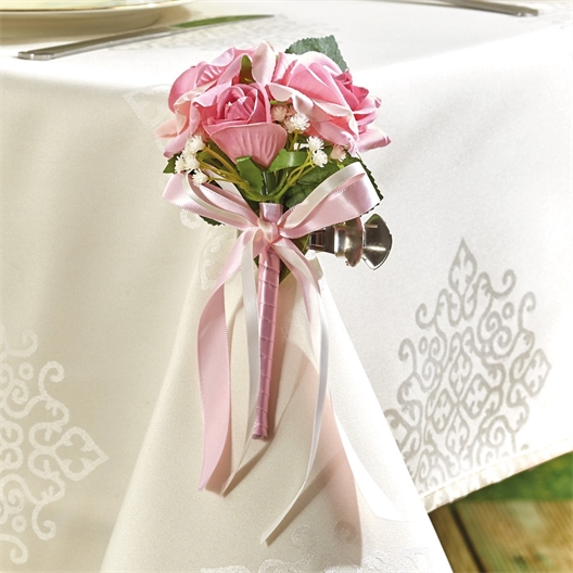 Clip bouquet de roses ou lot de 2