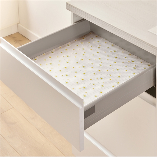 Tapis étagère pâquerettes