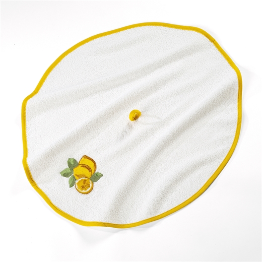 Lot de 2 essuie-mains citron