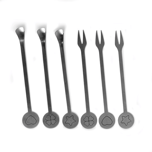 Lot de 6 mélangeurs/fourchettes