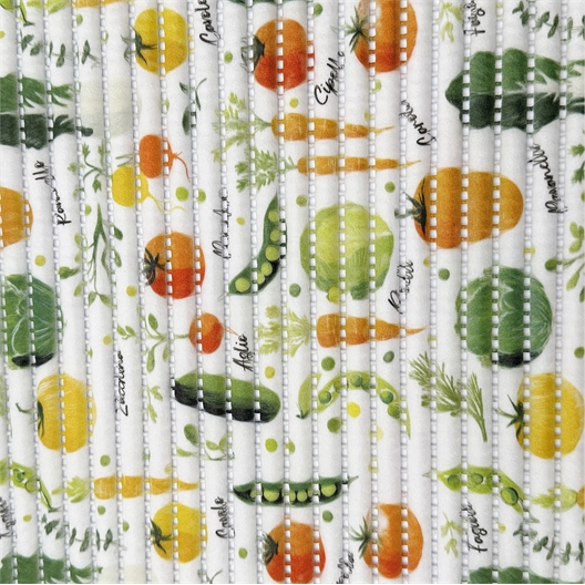 Lot de 2 tapis d'évier légumes