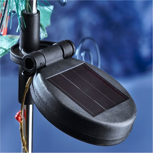 Etoile poinsettia solaire