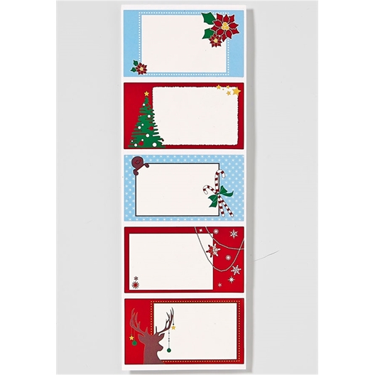 Rouleau 100 étiquettes cadeau