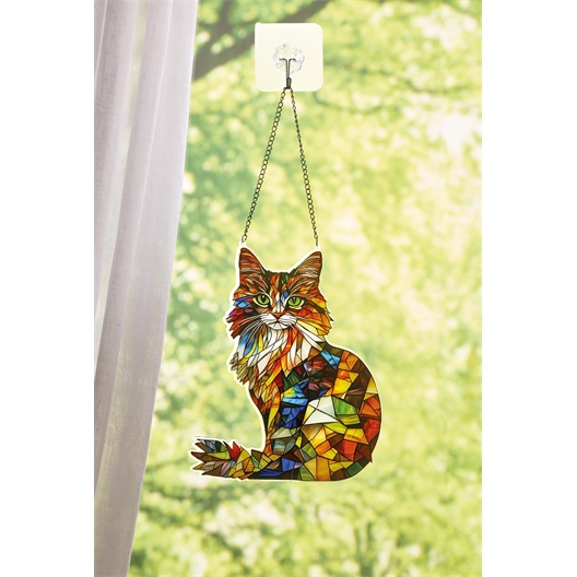 Suspension vitrail Chien