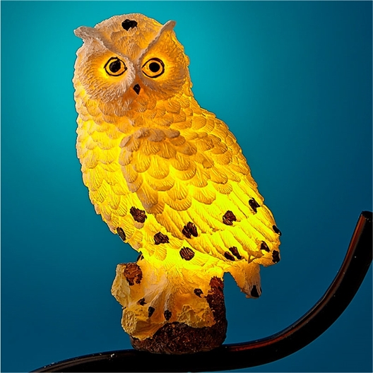 Branche 3 chouettes des neiges