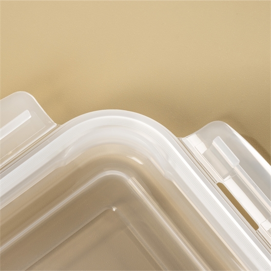 Lot de 3 boîtes borosilicate fleuries