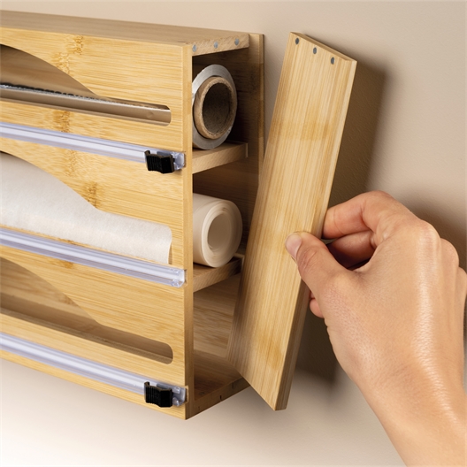 Triple dérouleur bambou