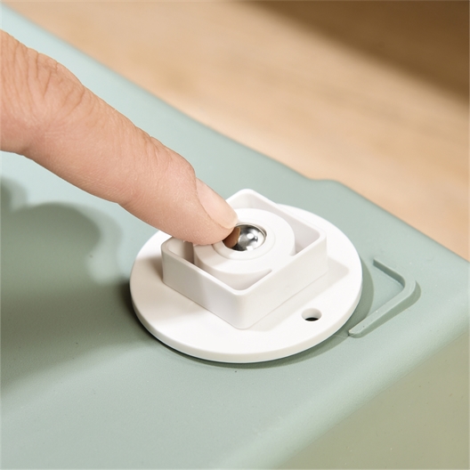 8 roulettes adhésives