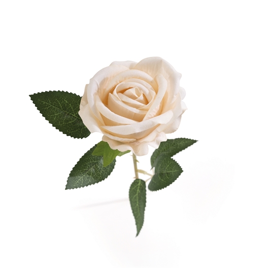 Rose artificielle Blanc d’hiver