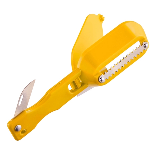 Ecailleur réservoir jaune