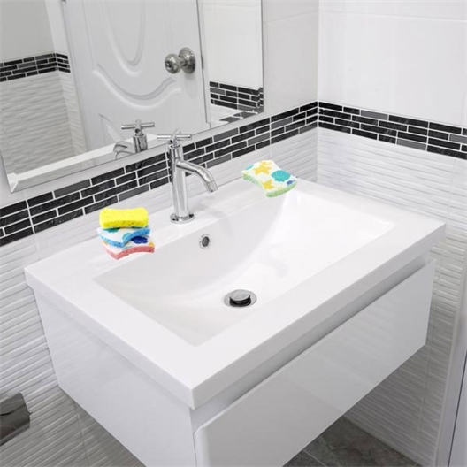 Lot de 4 éponges coquillage salle de bain