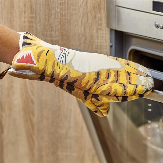 Manique chat roux tigré