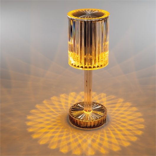 Lampe touch crystaline