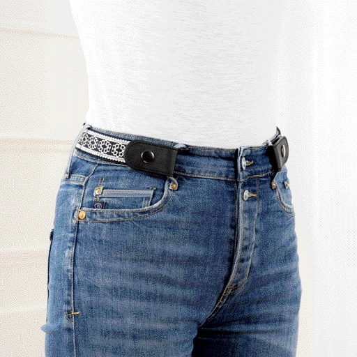 Lot de 3 ceintures sans boucle femme