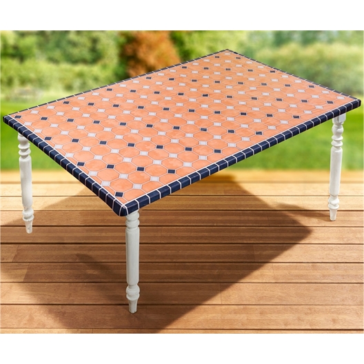 Couvre-table mosaïque Ronde ou Rectangulaire