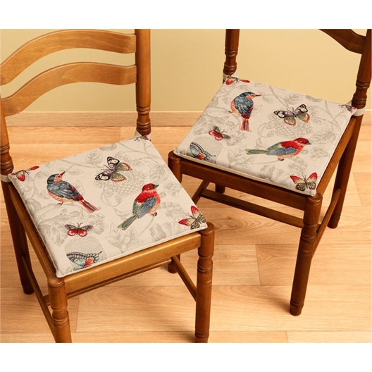 Galettes de chaise : Lot de 2 ou 4