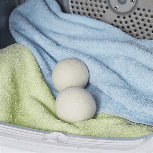 Lot de 2 balles de séchage en laine