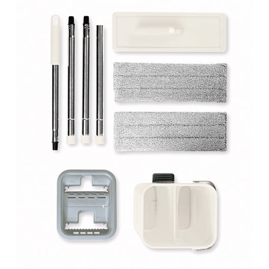 Balai microfibre et seau d'essorage