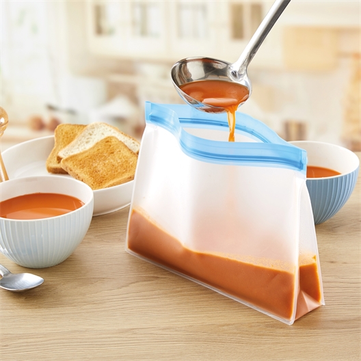 Lot de 5 sachets réutilisables