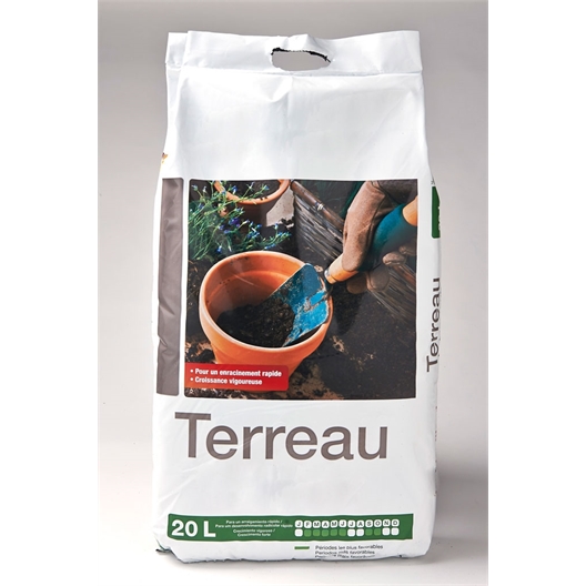 Galets de terreau coco