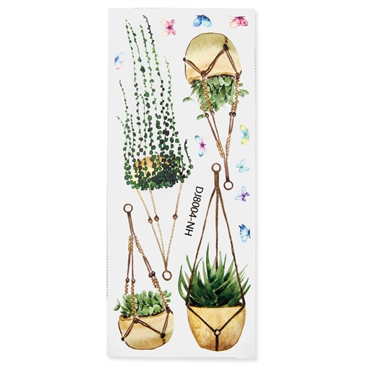 Stickers plantes pour fenêtres