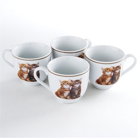 Service à café chatons