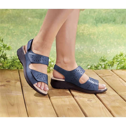 Sandales ouvertes Sansa Prune - taille 39