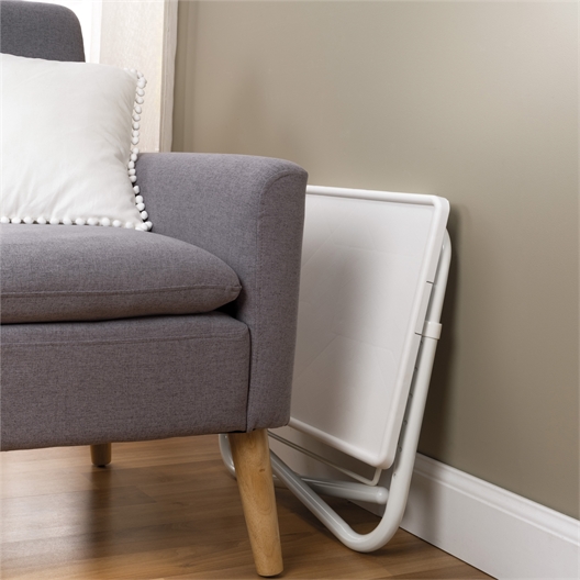 Table TV réglable : Blanc ou Moka