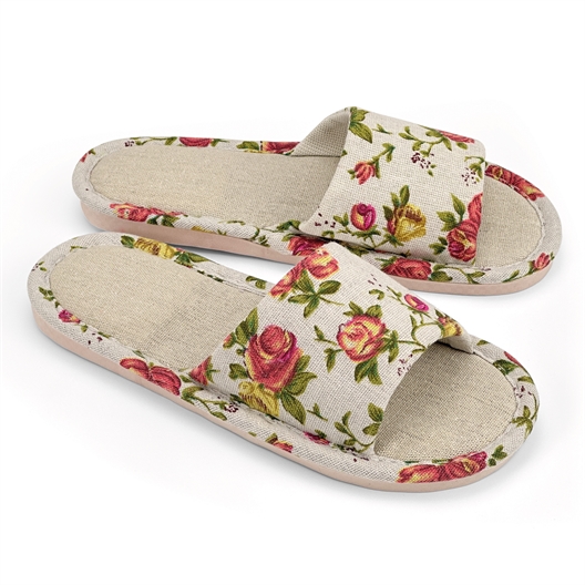 Lot de 2 paires de mules Imprimé fleurs - taille 36/37