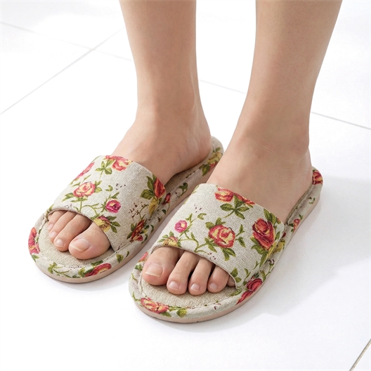 Lot de 2 paires de mules Imprimé fleurs - taille 36/37