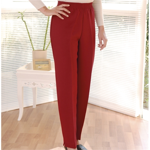 Pantalon Classique femme - Noir ou bordeaux